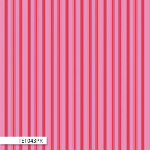 Flower Child Ticking Stripe Pink/Red