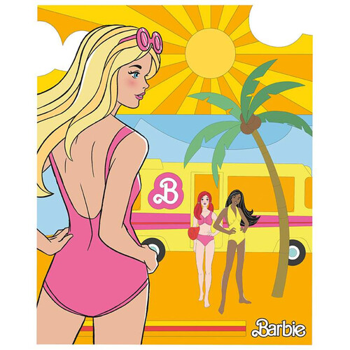 Licensed Malibu Barbie™ Fun Sun Fabric Panel