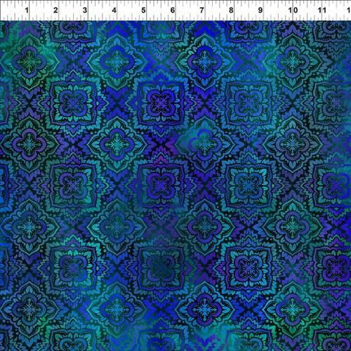 Tapestry Digital Medallion Blue 3TAP2