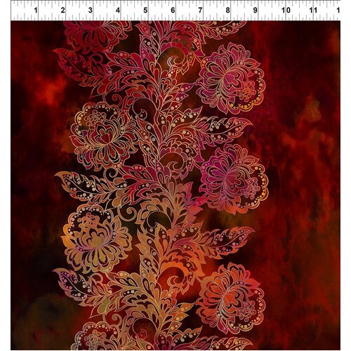 Tapestry Digital Border Spice 1TAP1