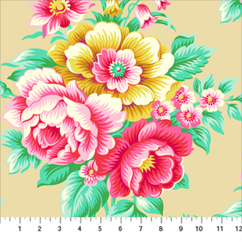 True Kisses Bird Floral Swoon Champagne 90361-14