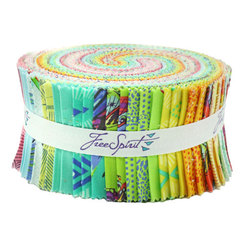Daydreamer Tula Pink Fabric Strips Roll