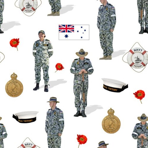 Navy Australia Officers Uniforms White V