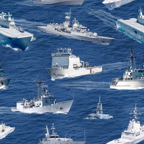Navy Australia Naval Fleet Allover F