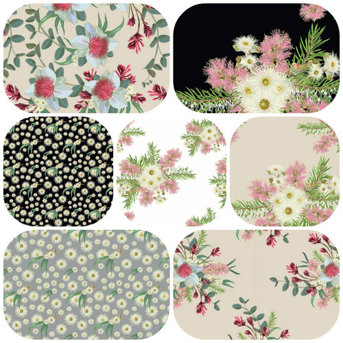 Summer Florals Wildflowers Fat Quarter Bundle