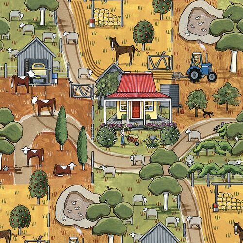 Anywhere in Paradise Country Farm Main DV3981
