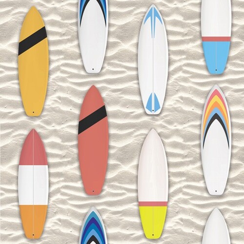 Ride The Wave Surfboards On Sand I