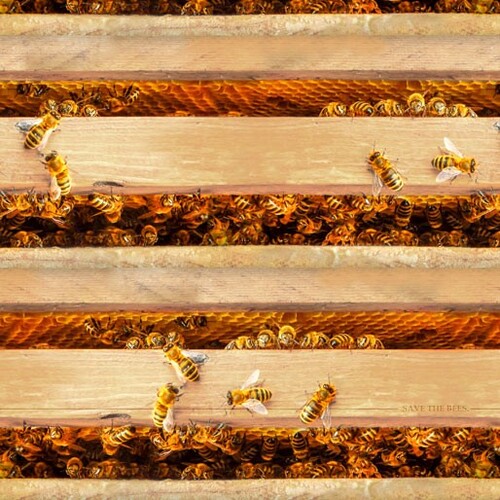 The Bees Knees Beehive Stripe B