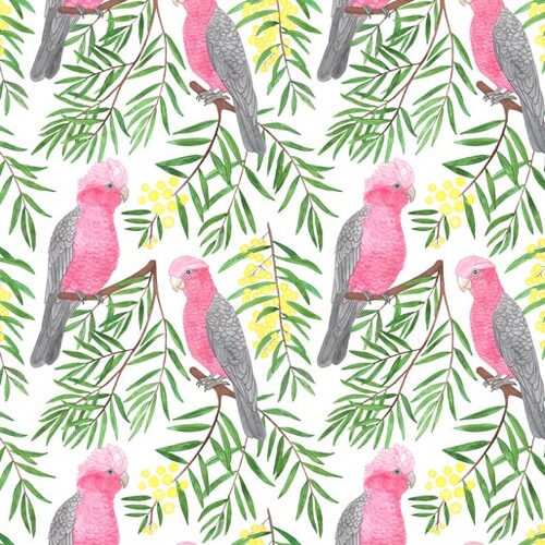 Forest Wonders Galah with Branches White 28C