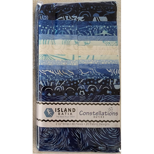 Jelly roll fabric strips for quilting and sewing