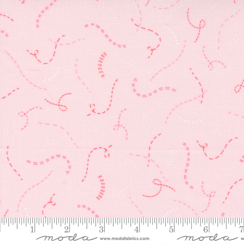Moda Sew Wonderful Stitch in Time Pink 25116 12