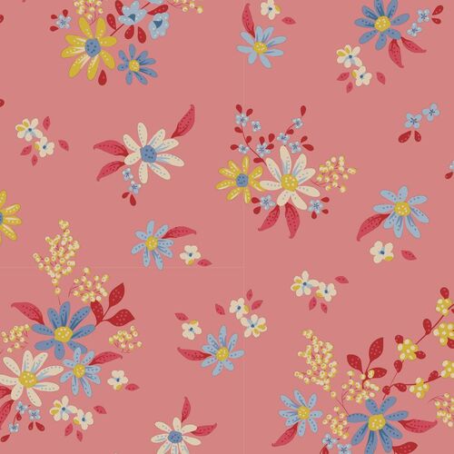 Tilda Chic Escape Daisyfield Basics Pink 110055