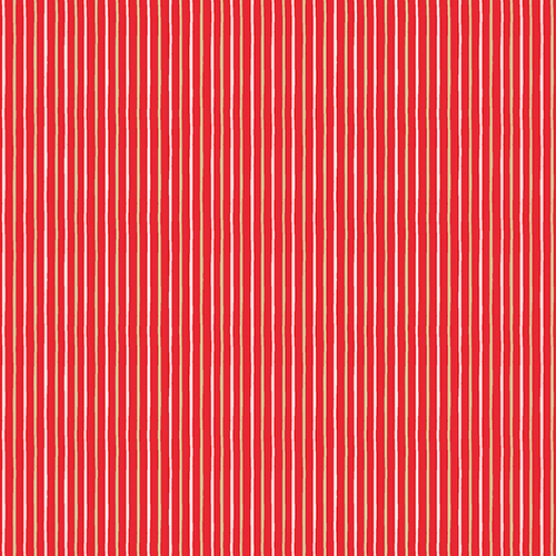Scandi 2022 Christmas Stripe Red 2461-R