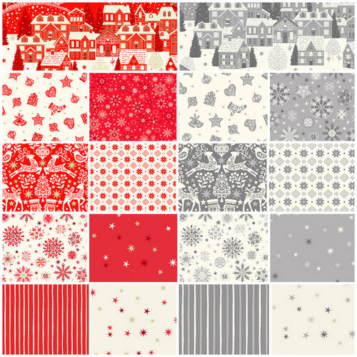 Scandi 2022 Christmas Fat Quarter Bundle Full Range