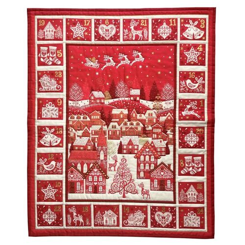Scandi 2022 Christmas Advent Calender Fabric Kit
