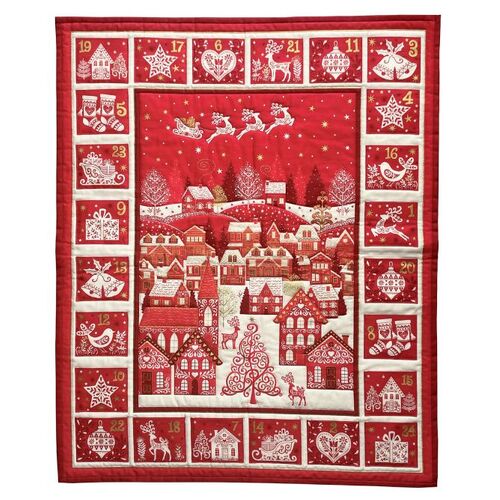 Scandi 2022 Christmas Advent Calender Fabric Kit