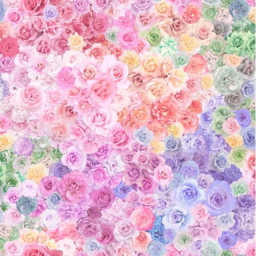 Moda Gradients Parfait Posie Party Floral Sherbert 33641 12