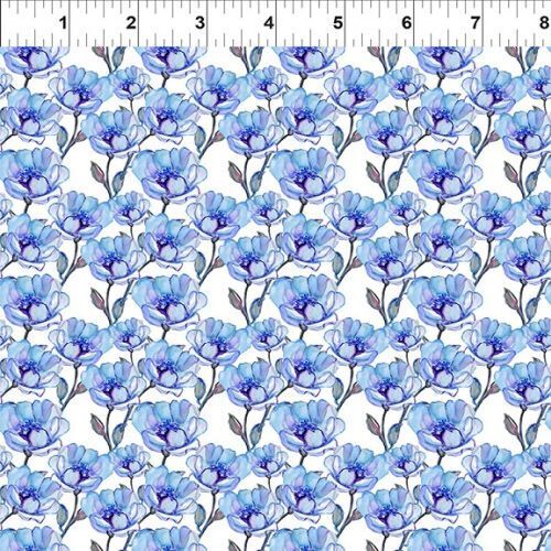 Fabric Remnant- Leah Collection Floral 59cm