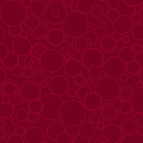 Amazing Poppies Ann Lauer Circles Dark Red 2819