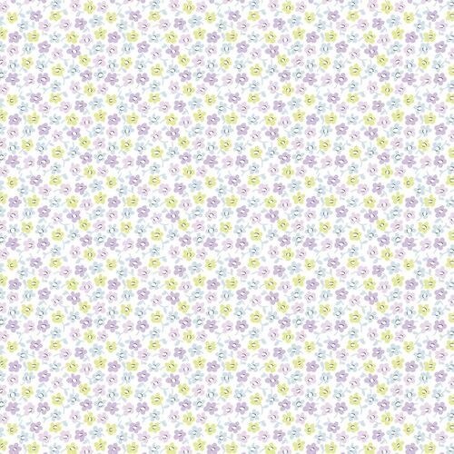 Sarah Kay With Love Disty Daisy Floral Lilac Mint DV5060