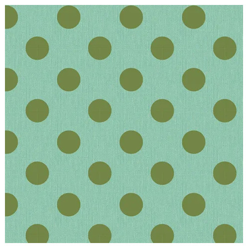 Tilda Chambray Dots Teal Green 160059