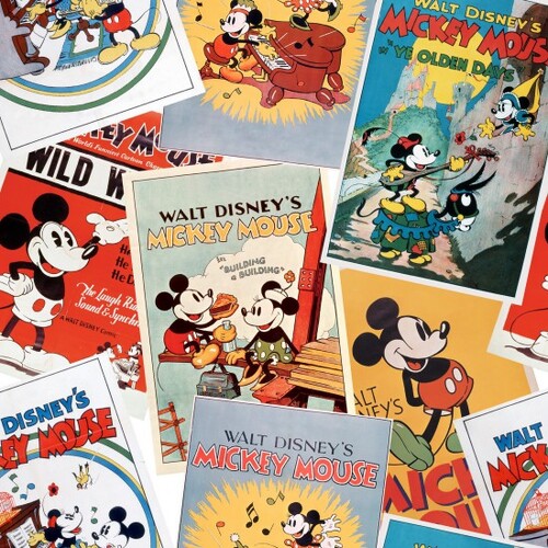 Licensed Disney Classic Mickey Minnie Posters 30200-101