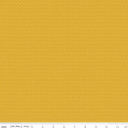 CAT® Junior Crew™ Steel Checkered Plate Yellow C11473