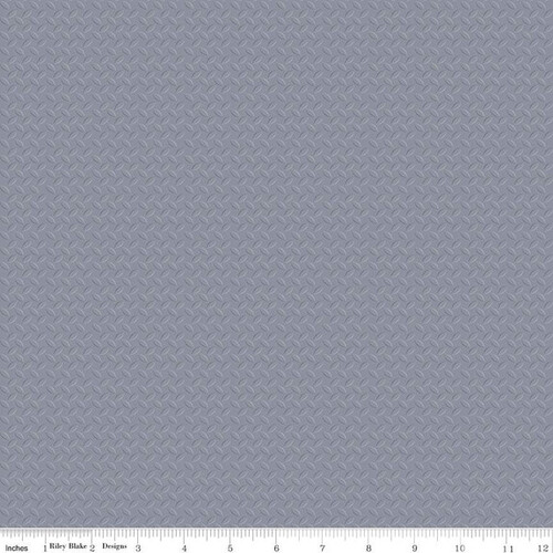CAT® Junior Crew™ Steel Checkered Plate Grey C11473