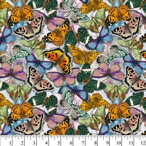 * SALE* Springtime Butterfly Season Multi Per Metre