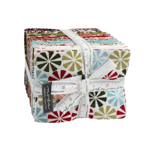 Peppermint Bark Christmas Fat Quarter Fabric Bundle - 40 Designs 