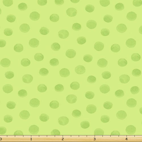 Fabric Remnant-Susybee Tonal Dots Lime 62cm