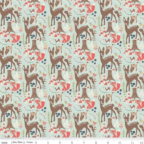 * SALE * Riley Blake Woodlands Animals By the Metre