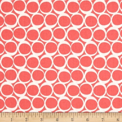 * SALE * Round Elements Geo Grapefruit Art Gallery By The Metre