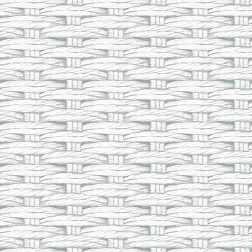 Lavender Garden Basket Weave Blender White 9878-01