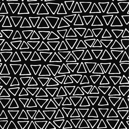 Wide Loads Monochrome Triangles Wideback Backing 108" DV3573