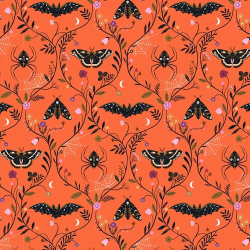 Dashwood Twilight Bats Spiders Moths Orange D2185