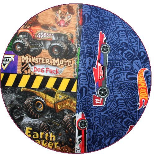 LCFQ-Last Chance FQs -Monster Trucks Hot Wheels- 2 designs