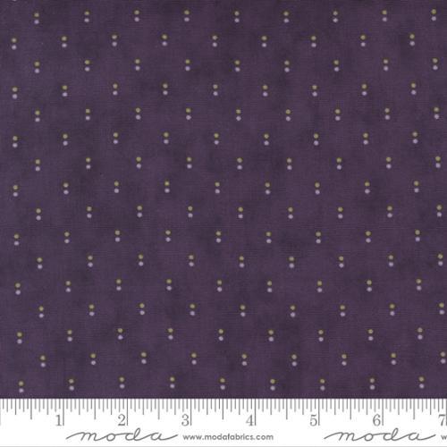 Moda Iris & Ivy Double Dot Dots Plum 2257 16