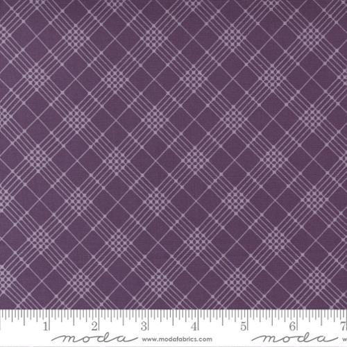 Moda Iris & Ivy Garden Plots Checks Plaids Lilac 2256 12