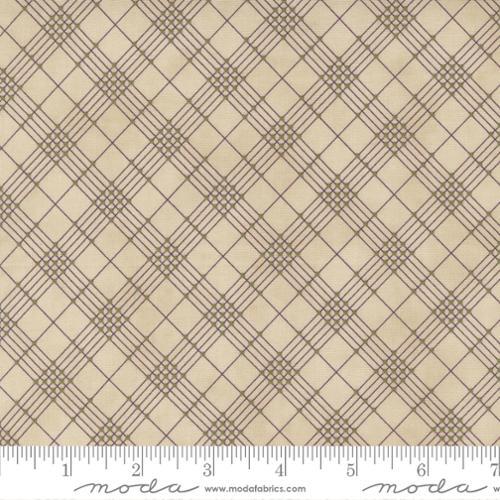 Moda Iris & Ivy Garden Plots Checks Plaids Ivory 2256 11