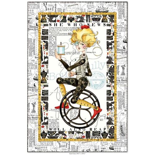 Best of She Who Sews "Machine Made" Quilt Kit 40" x 59.5"