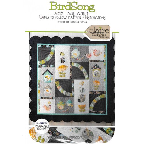 BirdSong Applique Quilt Pattern Claire Turpin