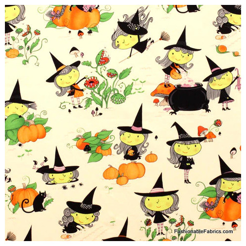 Fabric Remnant -Gwendolyn Good Witch 88cm