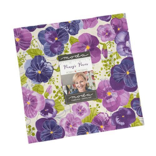 Moda Pansy's Posies 10" Fabric Layer Cake Squares