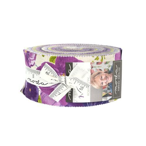 Moda Pansy's Posies Jelly Roll Fabric Strips