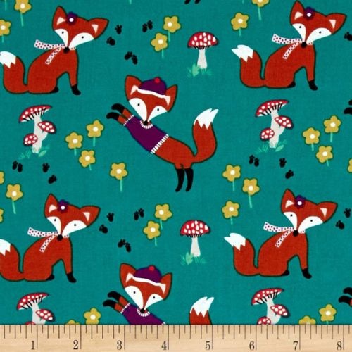 Fox Woods Lil Foxy Teal