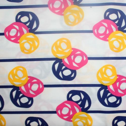 Fabric Remnant -Sew Caroline Art Callery Floral 68cm