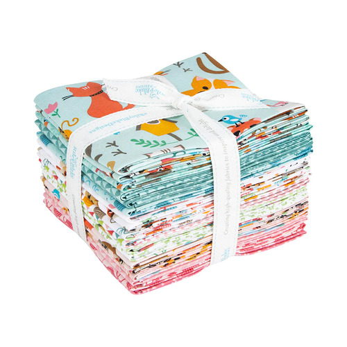 Cat's Meow Cat Novelty Fat Quarter Fabric Bundle