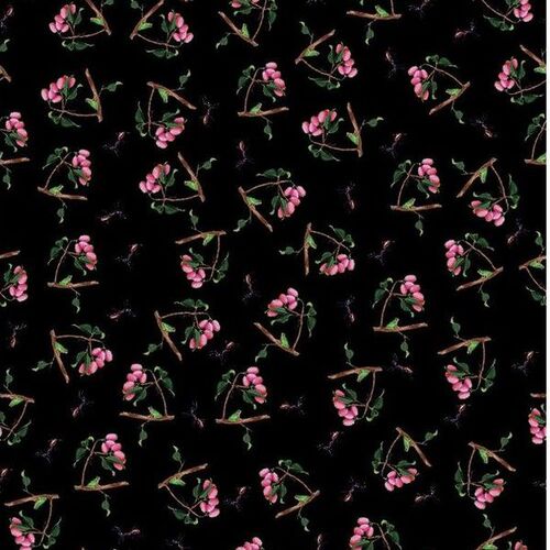 Fabric Remnant -Natalie Jane Wild Life Floral 50cm x 150cm