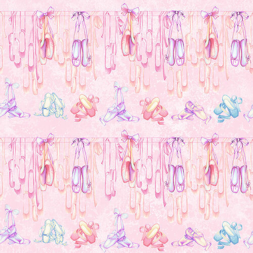 Prima Ballerina Ballet Border Stripe 27484-22